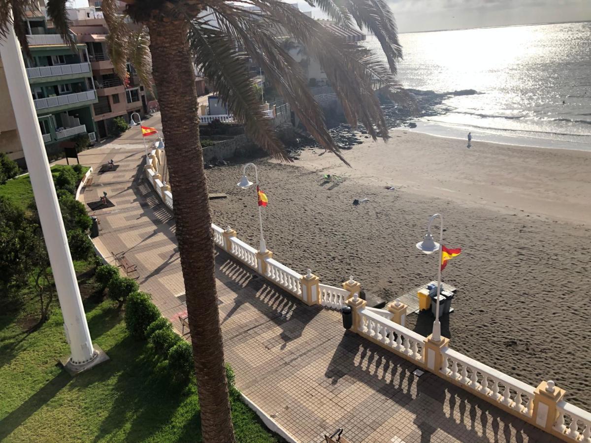 Espectacular En Primera Linea De La Playa Telde Exterior foto