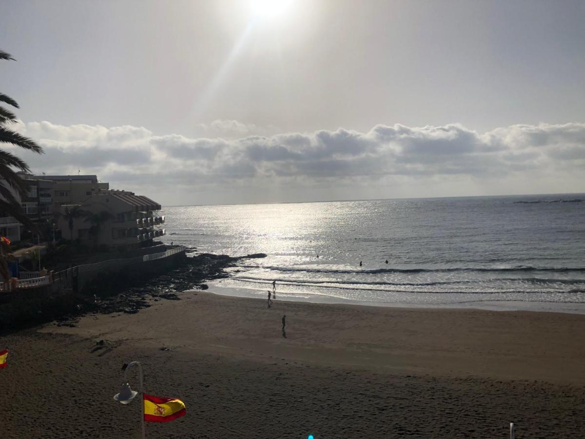 Espectacular En Primera Linea De La Playa Telde Exterior foto