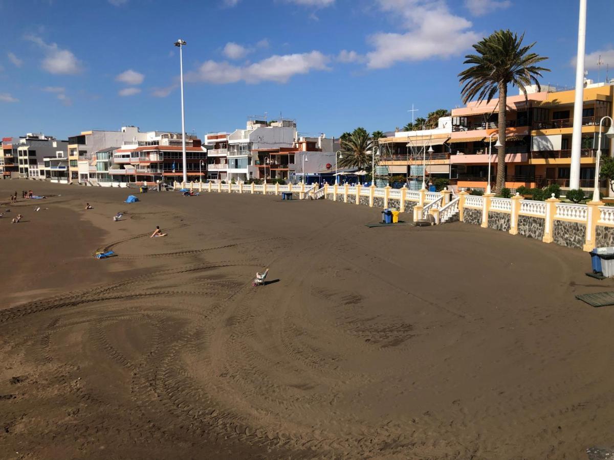 Espectacular En Primera Linea De La Playa Telde Exterior foto