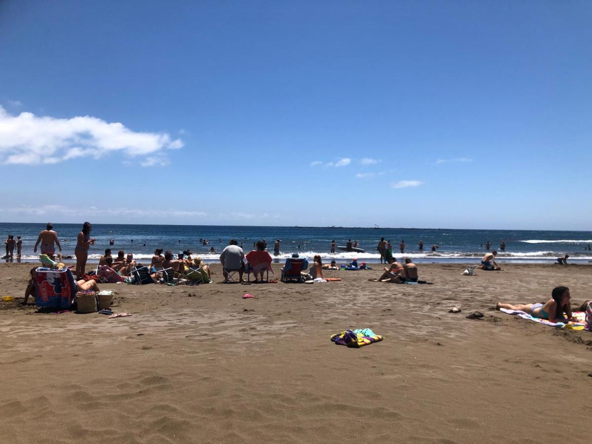 Espectacular En Primera Linea De La Playa Telde Exterior foto